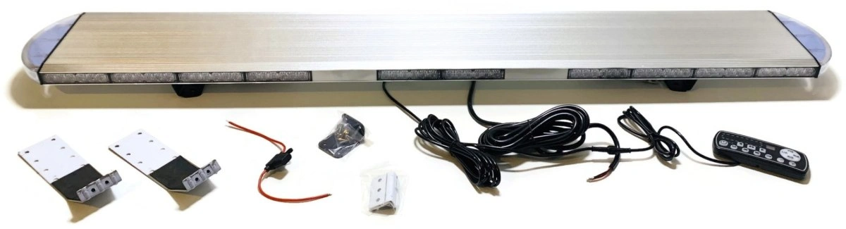 Varselbjelke LED Slim med kontroller 9–32V - 145 cm Image 8