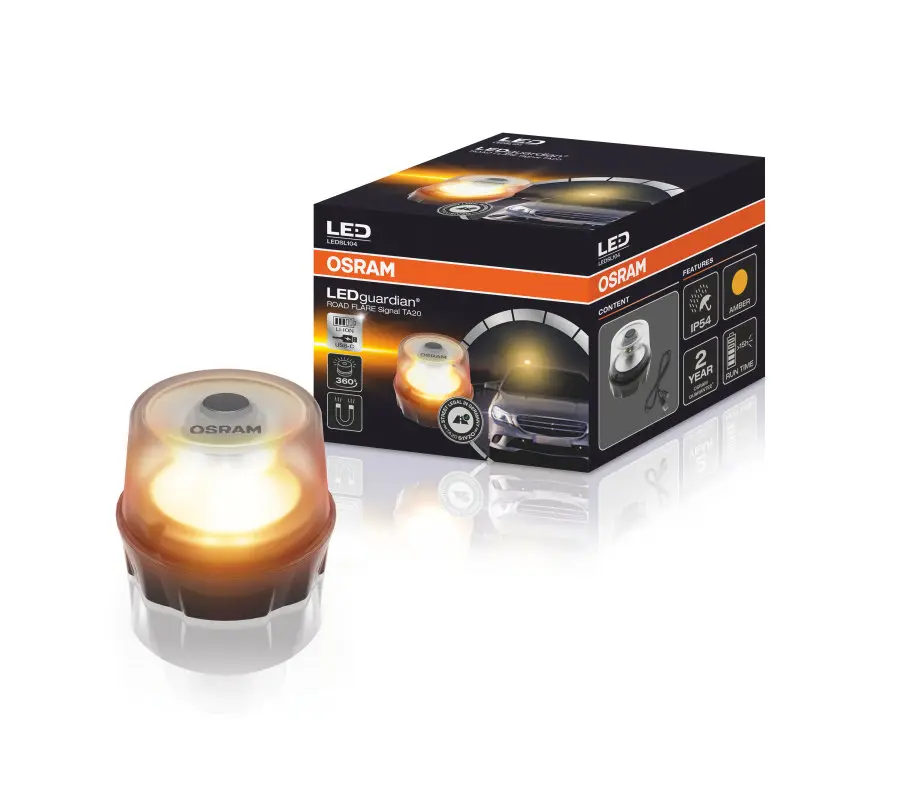 Varsellys rotorlys Osram LEDguardian Road Flare Signal TA20 (oppladbar)