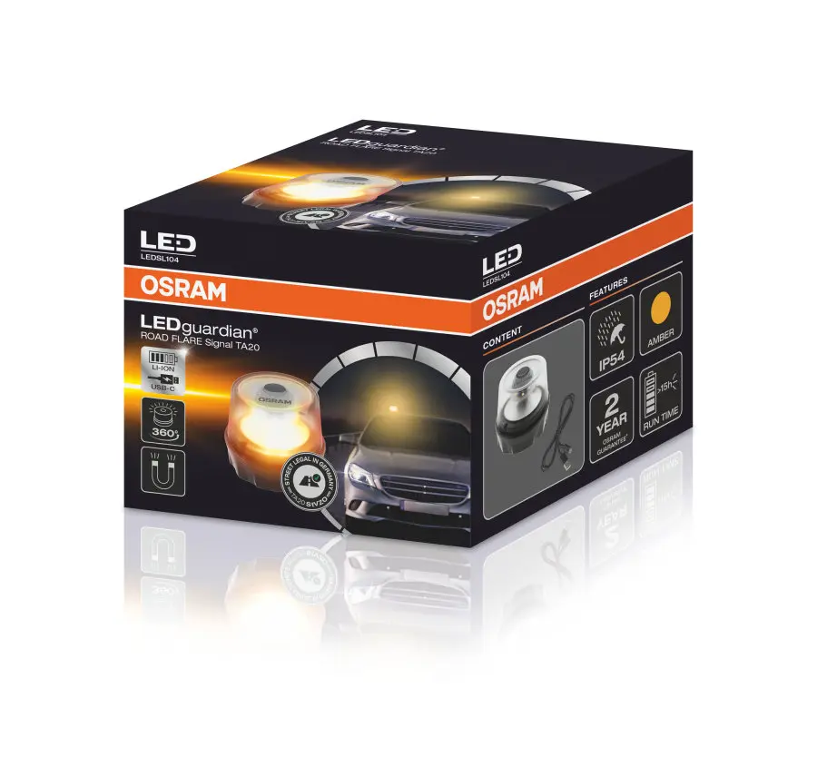 Varsellys rotorlys Osram LEDguardian Road Flare Signal TA20 (oppladbar) – bilde 2