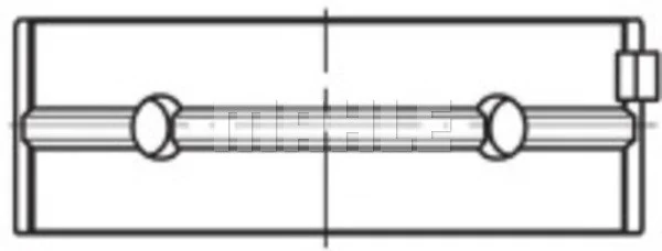 Veivaksellager BMW │ Mahle Original Crankshaft bearing – bilde 2