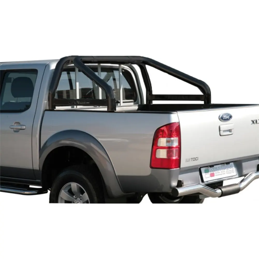 Veltebøyle Ford Ranger 2009 - 2012  │ Double Cab D-Ø76 Black (med sidepanel)