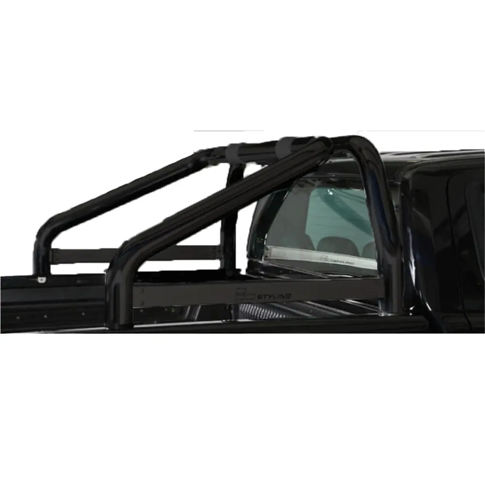 Veltebøyle Ford Ranger 2012 - 2022  │ Double Cab D-Ø76 Black (med sidepanel) Image 1