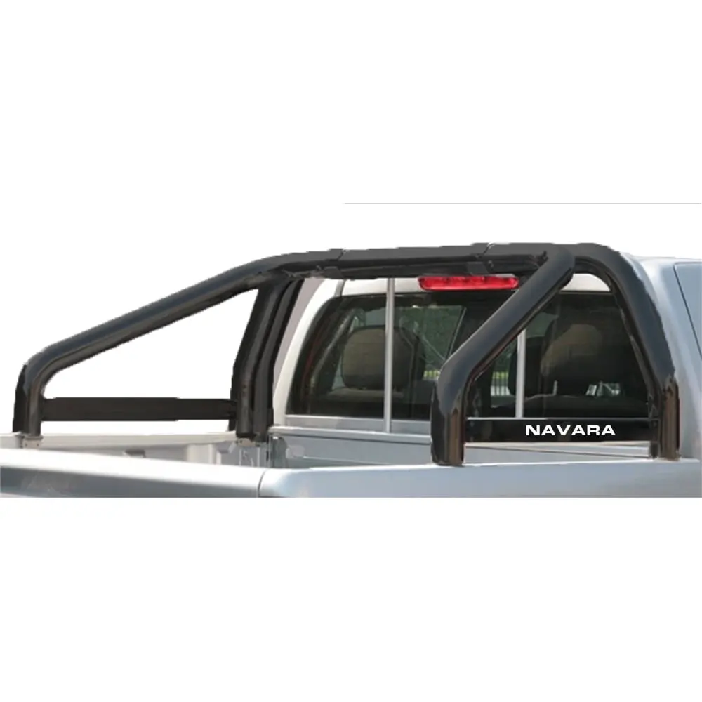 Veltebøyle Nissan Navara III (D40) 2005 - 2010 │ D-Ø76 Black (med sidepanel)
