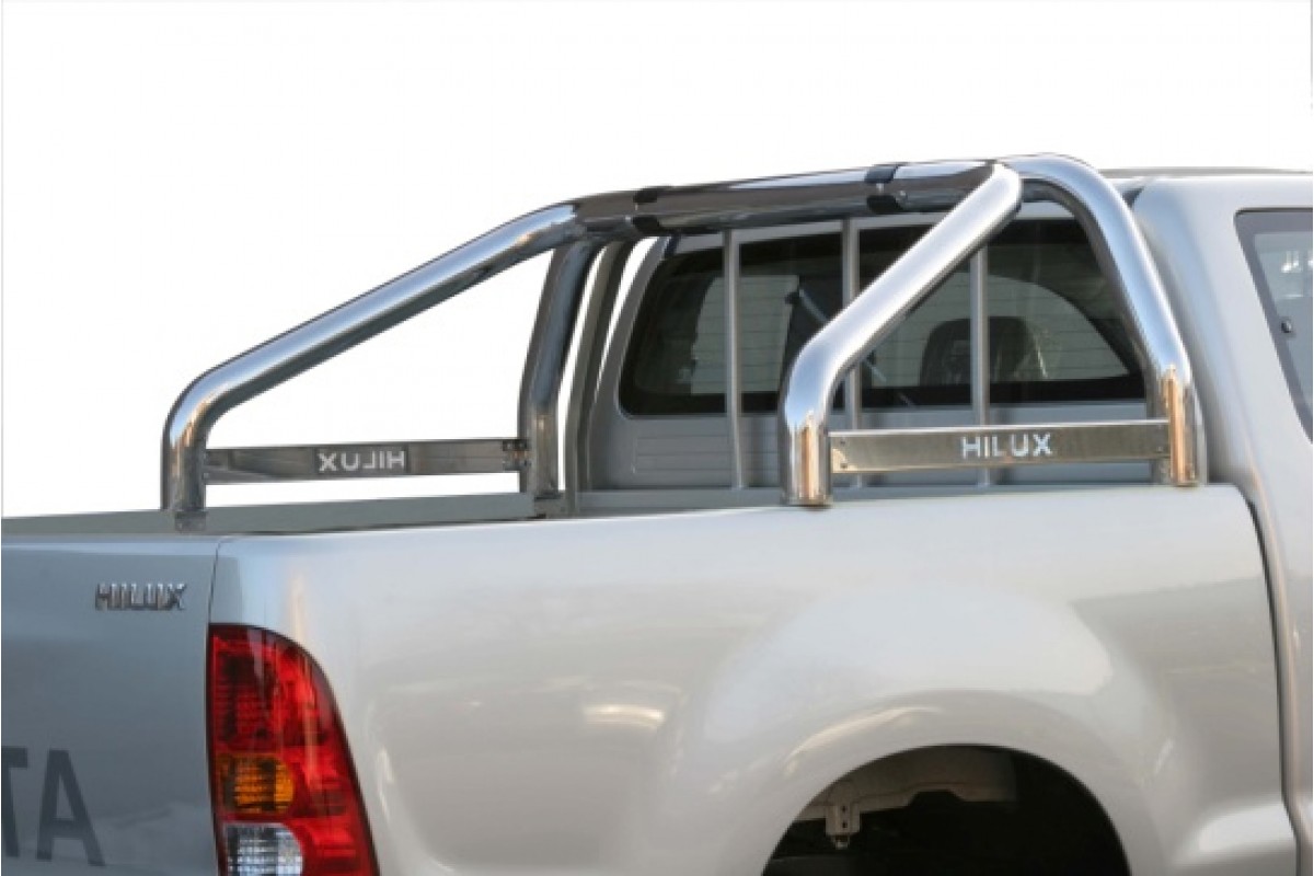 Veltebøyle Toyota Hilux VII 2005 - 2015 │ Double Cab D-Ø76 (med sidepanel)