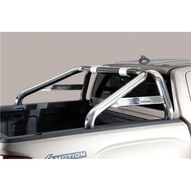 Veltebøyle VW Amarok II 2022 ->  │ D - Ø76 Double Cab Chrome Edition