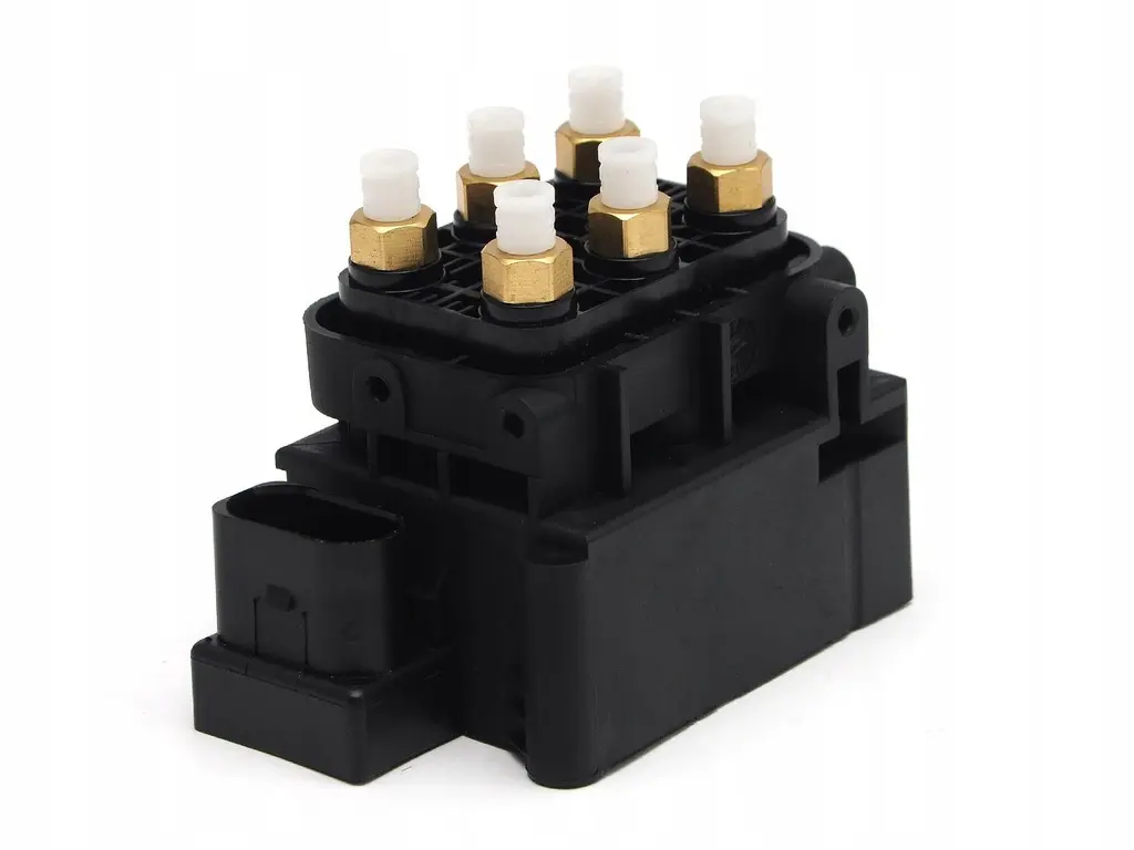 Ventil trykkluftanlegg Audi Q7 (4L) / VW Touareg I (7L) / Porsche Cayenne II (92A) │ Mertt Air Supply Solenoid Valve Block – bilde 2