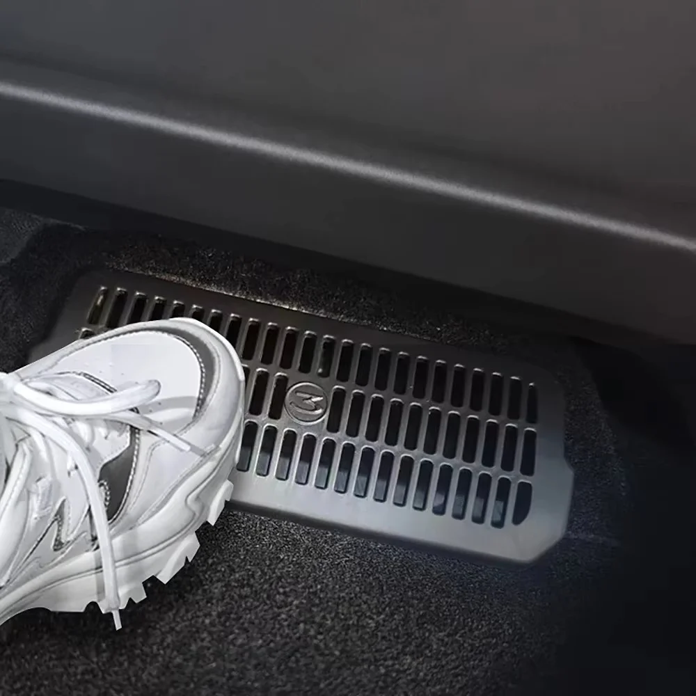 Ventilasjonsdeksel Tesla Model 3 Highland 2023 -> │ SeteGuard beskyttelse under forsetene - sett 2 stk. – bilde 3