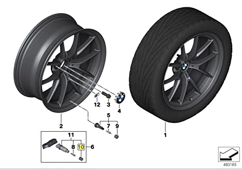 Ventilhett i Plast for RDCi BMW │ Genuine® Original – bilde 2