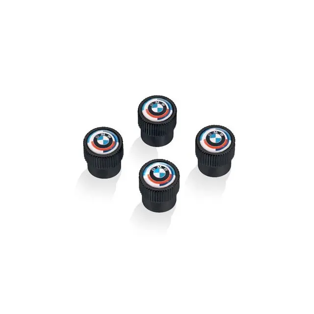 Ventilhetter BMW 50 Years Anniversary M Valve Stem Caps - sett 4 stk. – bilde 2