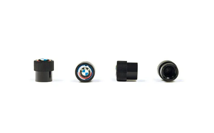 Ventilhetter BMW 50 Years Anniversary M Valve Stem Caps - sett 4 stk. – bilde 4