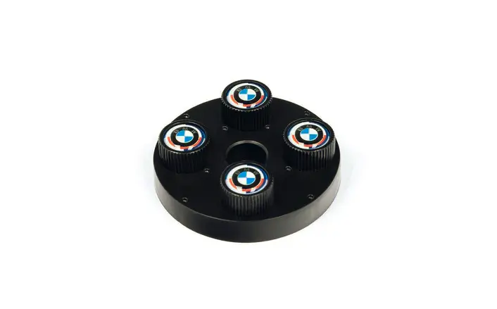 Ventilhetter BMW 50 Years Anniversary M Valve Stem Caps - sett 4 stk. – bilde 5