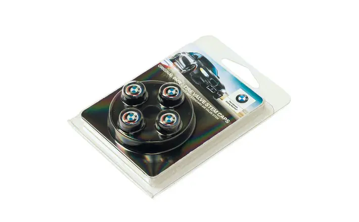 Ventilhetter BMW 50 Years Anniversary M Valve Stem Caps - sett 4 stk. – bilde 6