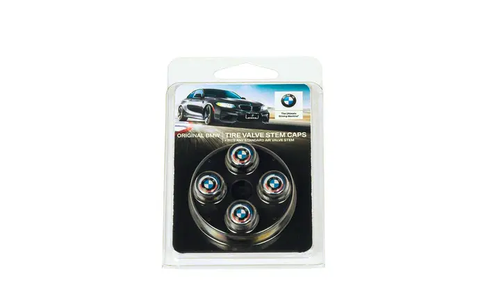 Ventilhetter BMW 50 Years Anniversary M Valve Stem Caps - sett 4 stk. – bilde 7