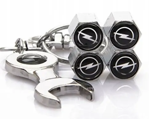 Ventilhetter med logo Opel Black Edition - 4 stk. – bilde 4