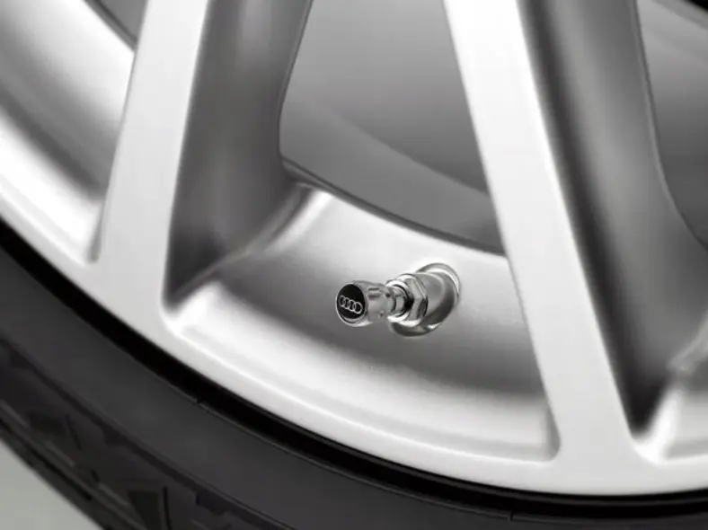 Ventilhetter OEM Audi Black Edition | sett 4 stk. – bilde 4