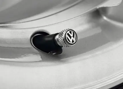 Ventilhetter OEM Volkswagen (Aluminium Dekkventil)