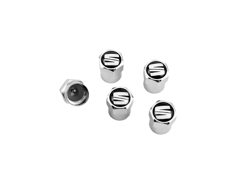 Ventilhetter Seat Silver Edition - 4 stk.