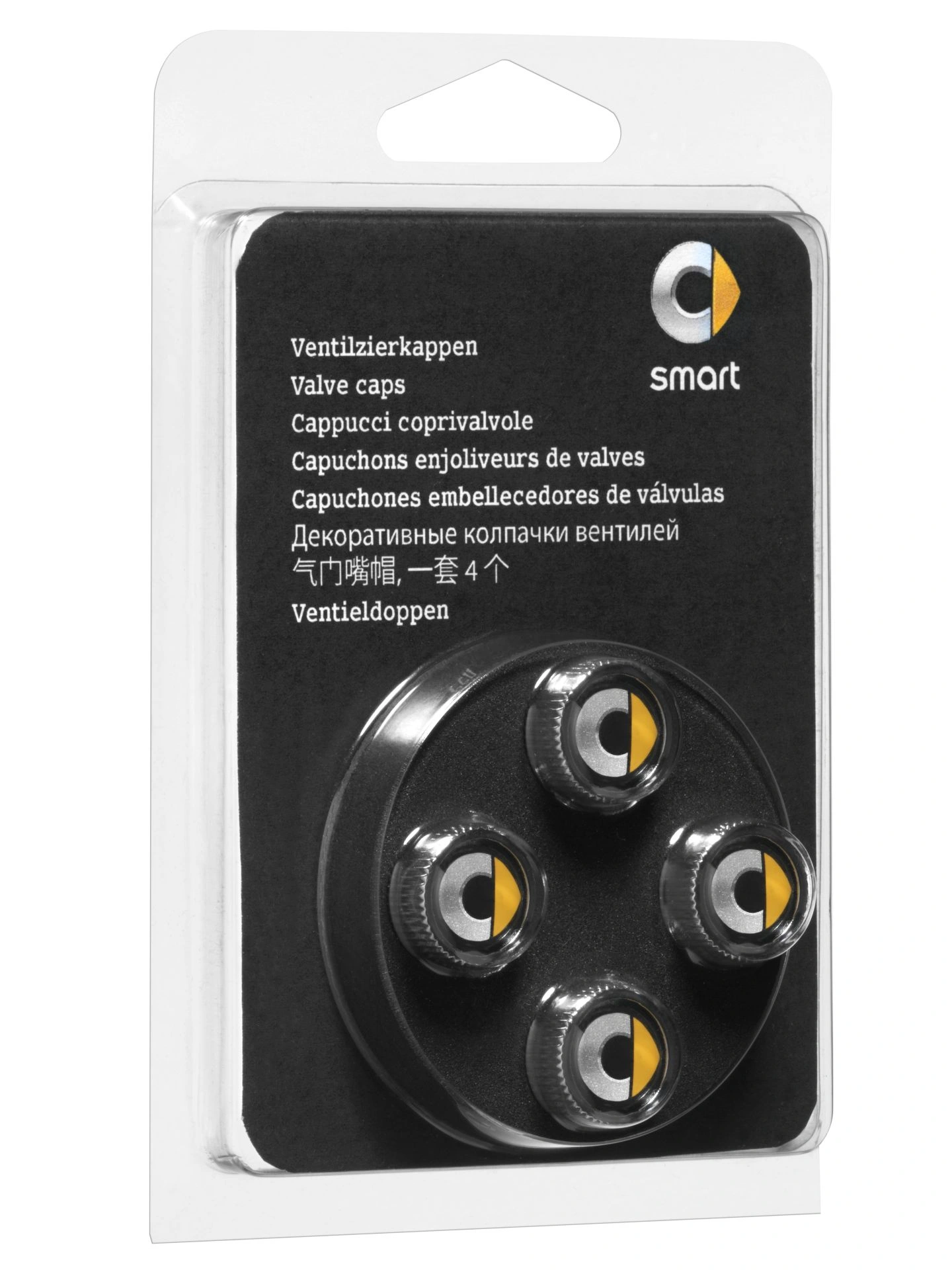 Ventilhetter Smart │ Genuine® Valve Stem Caps - sett 4 stk.
