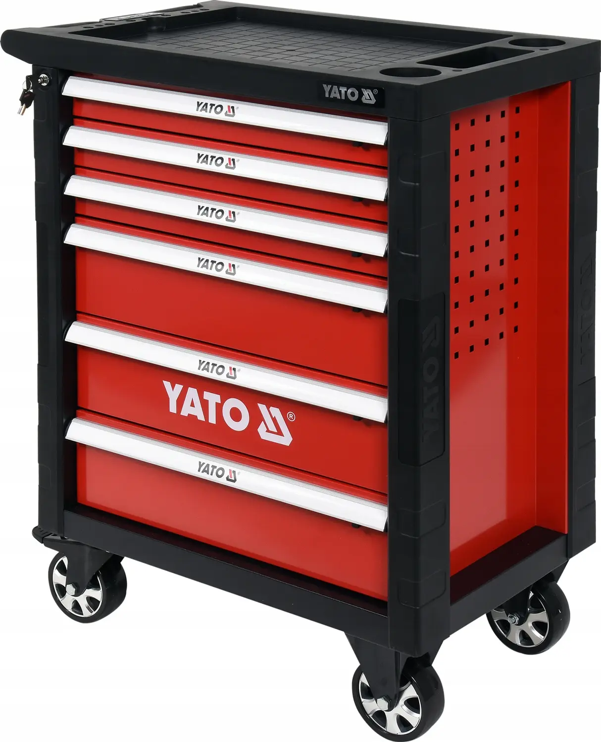 Verktøysakp serviceskap med 6 skuffer │ Yato Tool trolley – bilde 2