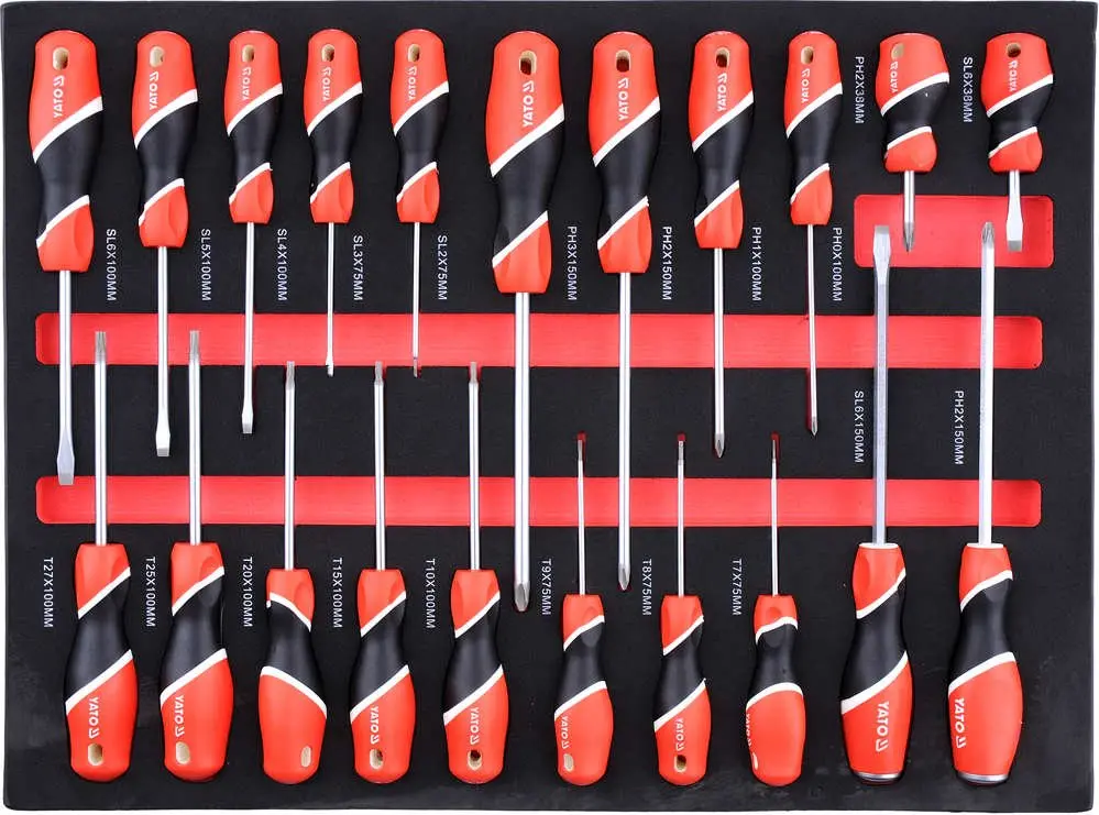Verktøyskap med 211 verktøy │ Yato Tool Trolley – bilde 7