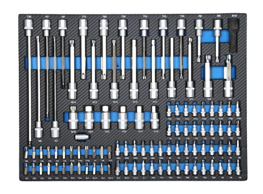 Verktøyskap med 251 verktøy │ Verktøyvogn Tagred Premium Tool Trolley Image 11