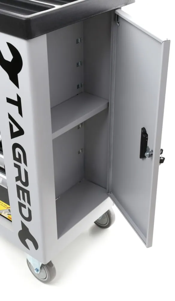 Verktøyskap med 251 verktøy │ Verktøyvogn Tagred Premium Tool Trolley Image 15