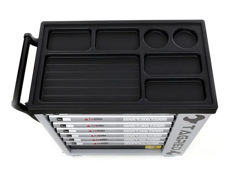 Verktøyskap med 251 verktøy │ Verktøyvogn Tagred Premium Tool Trolley Image 4