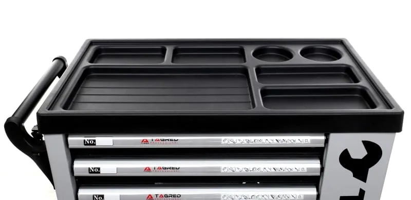 Verktøyskap med 251 verktøy │ Verktøyvogn Tagred Premium Tool Trolley Image 5