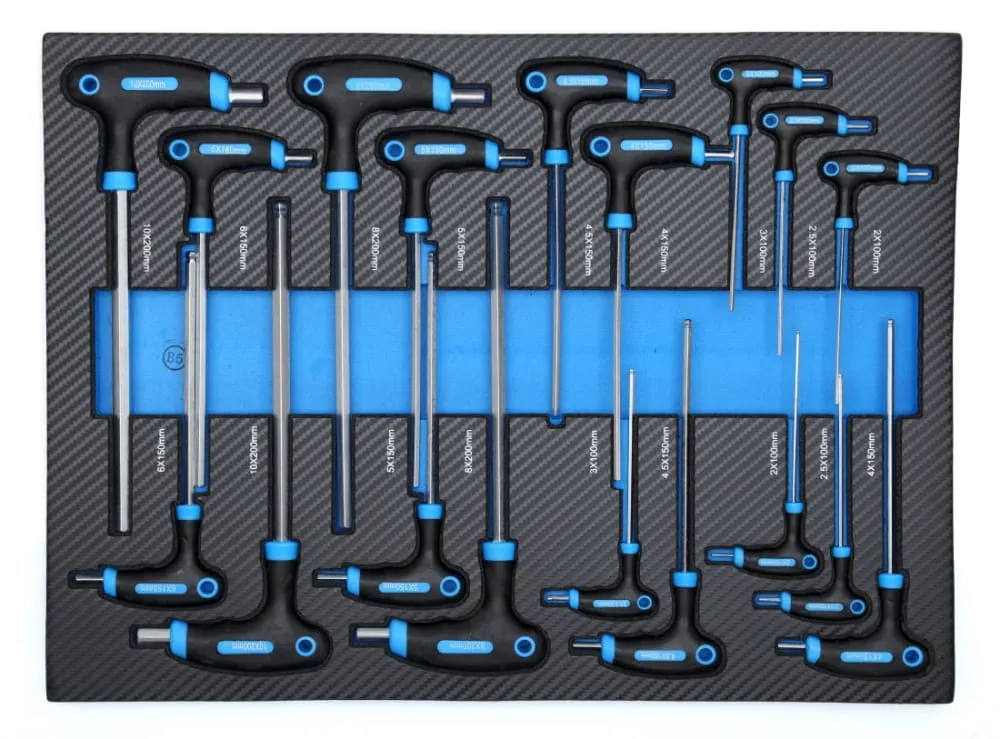 Verktøyskap med 251 verktøy │ Verktøyvogn Tagred Premium Tool Trolley Image 7