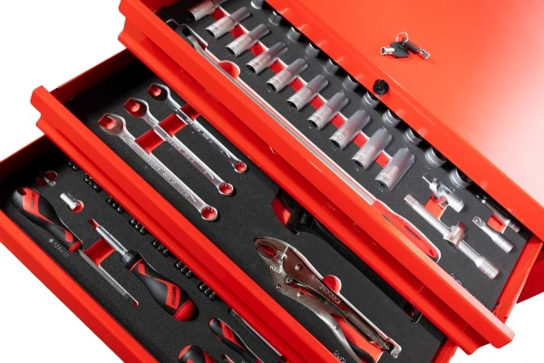 Verktøyvogn Teng Tools TCMME217KA med verktøysett 217 deler – bilde 8