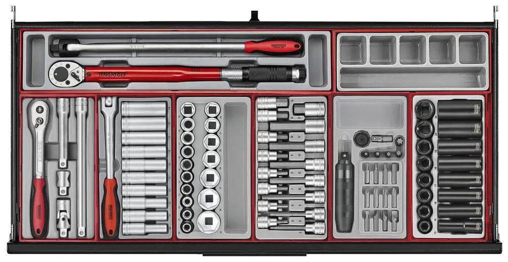 Verktøyvogn Teng Tools TKW37B1008T PRO35TM med verktøysett 1008 deler – bilde 3