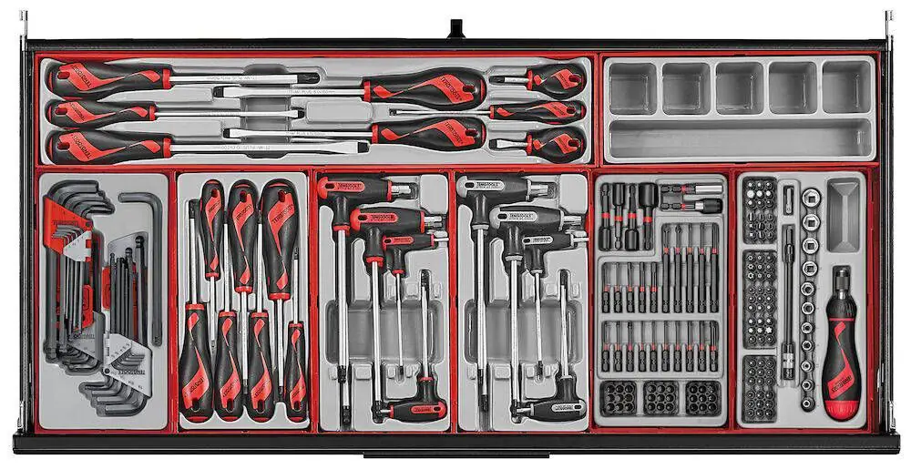 Verktøyvogn Teng Tools TKW37B1008T PRO35TM med verktøysett 1008 deler – bilde 4