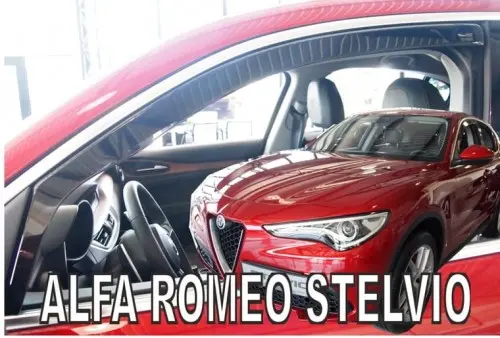 Vindavvisere Alfa Romeo Stelvio 2016 - 2025 │ sett 2 stk.