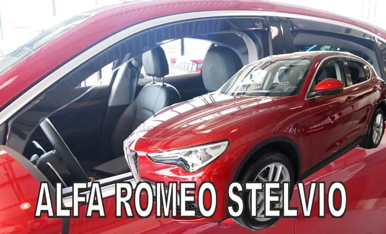Vindavvisere Alfa Romeo Stelvio 2016 - 2025 │ sett 4 stk. Image 2