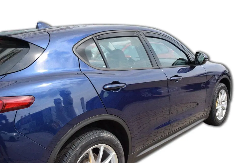 Vindavvisere Alfa Romeo Stelvio 2016 - 2025 │ sett 4 stk. Image 4