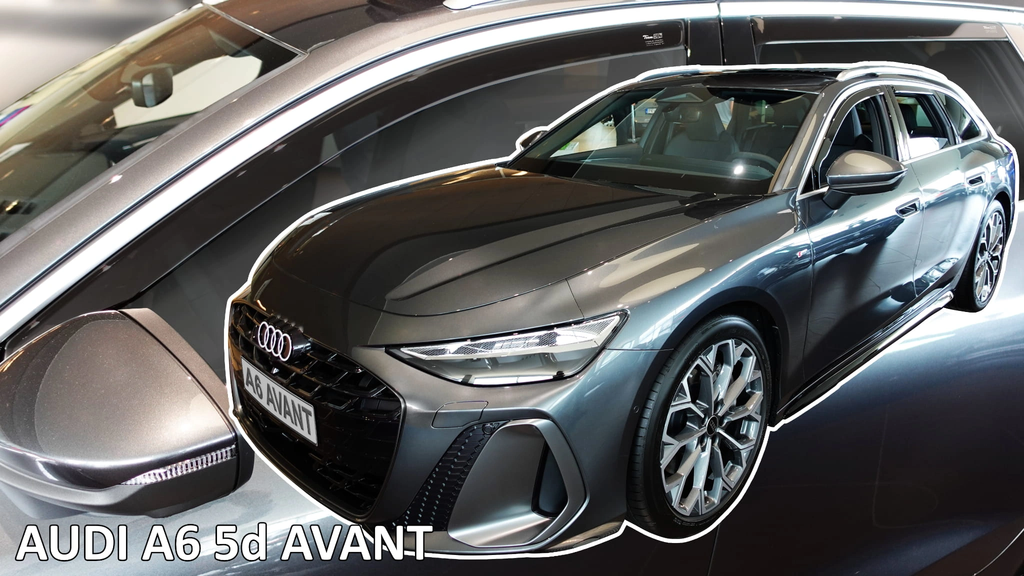 Vindavvisere Audi A6 C9 Avant 2025 -> │ sett 4 stk.
