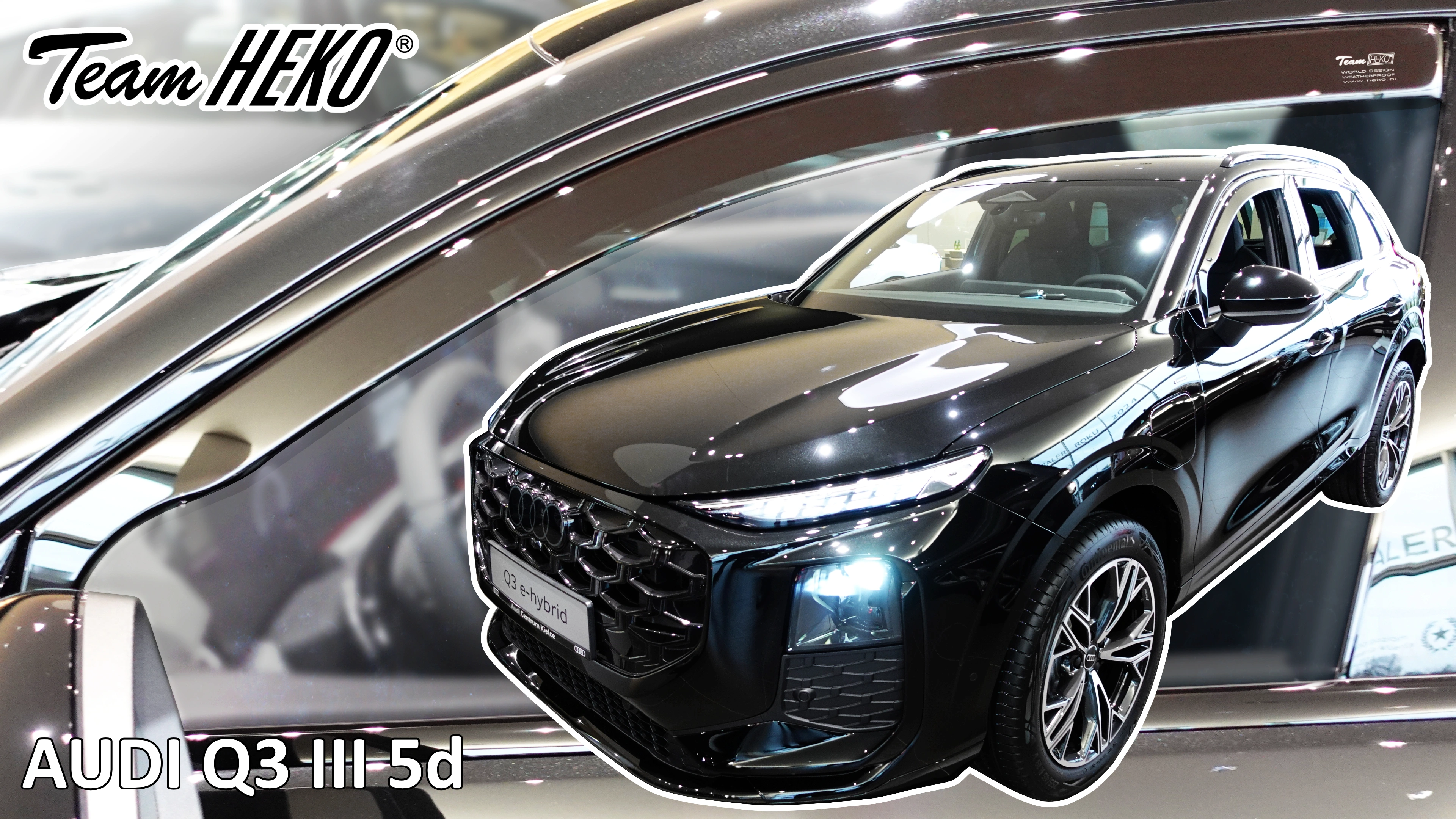 Vindavvisere Audi Q3 FJ 2025 -> │ sett 2 stk.