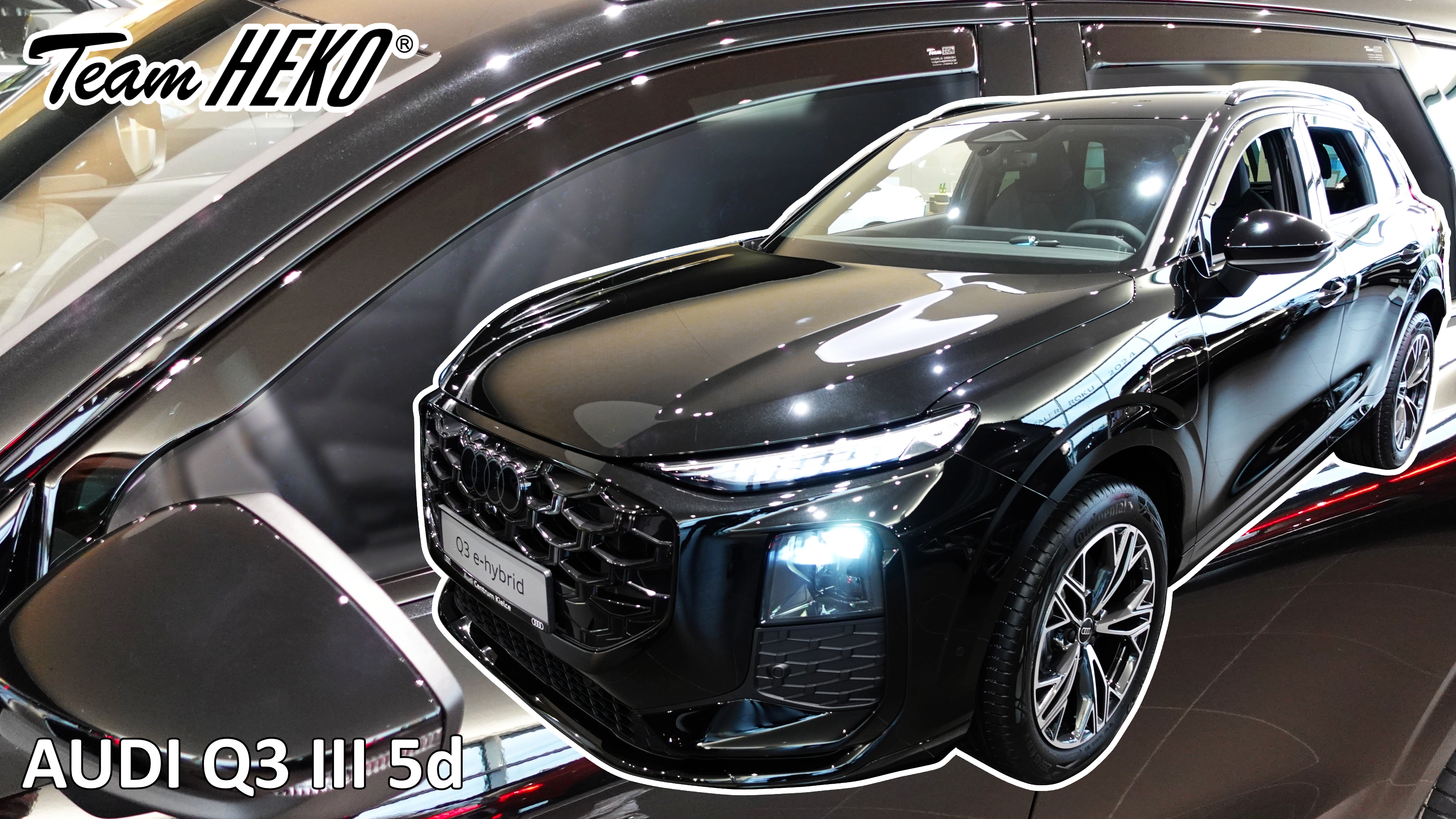 Vindavvisere Audi Q3 FJ 2025 -> │ sett 4 stk.
