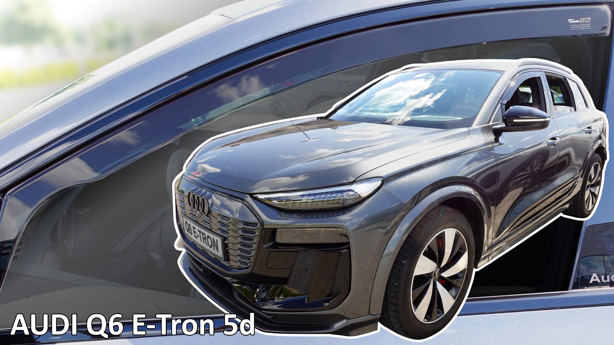 Vindavvisere Audi Q6 e-tron 2023 -> │ sett 2 stk.