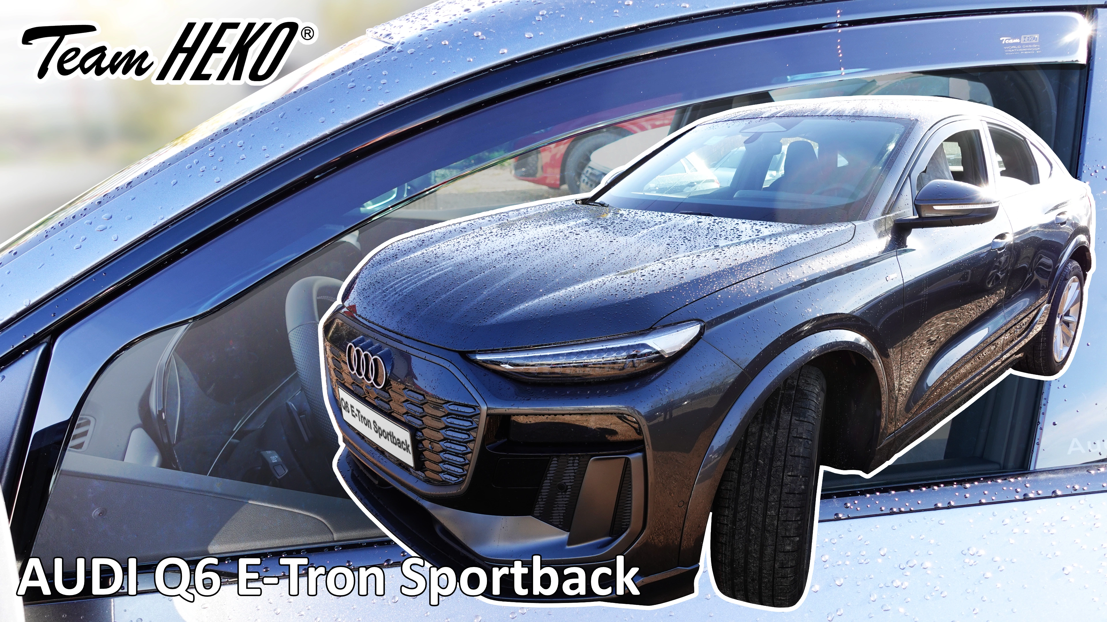 Vindavvisere Audi Q6 e-tron 2023 -> │ sett 2 stk.