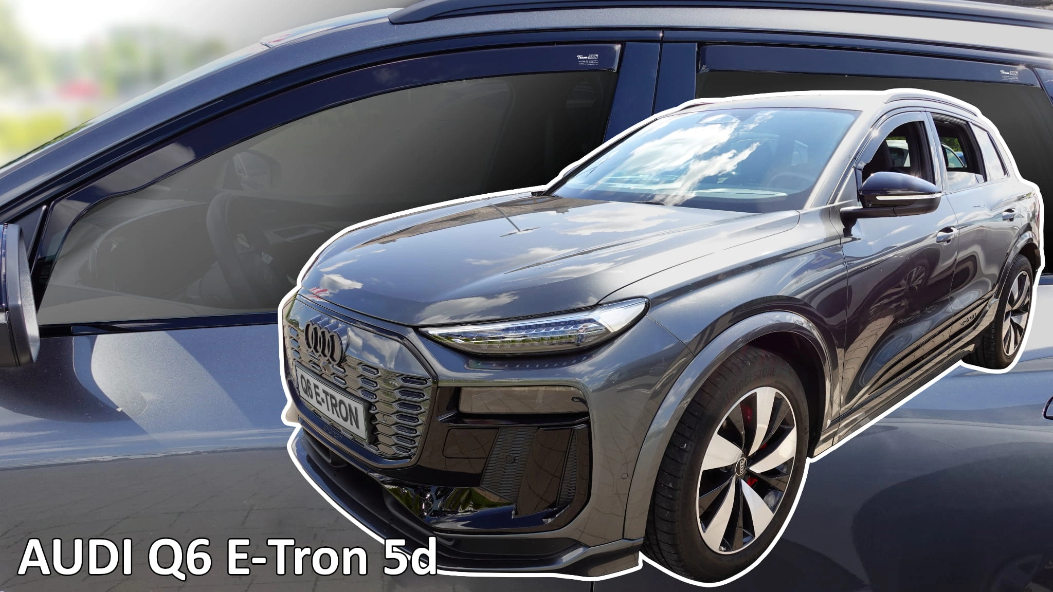 Vindavvisere Audi Q6 e-tron 2023 -> │ sett 4 stk.