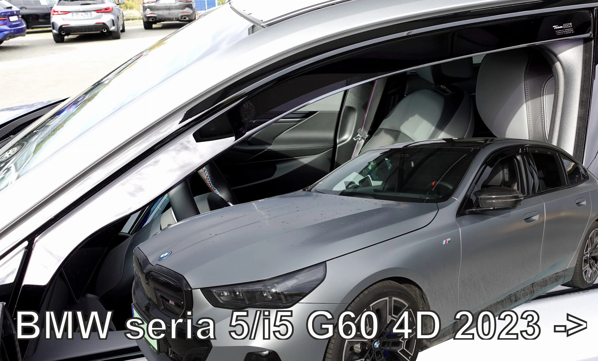 Vindavvisere BMW 5/i5/M5 (G60)/(G61)/(G90) 2023 -> │ sett 2 stk.