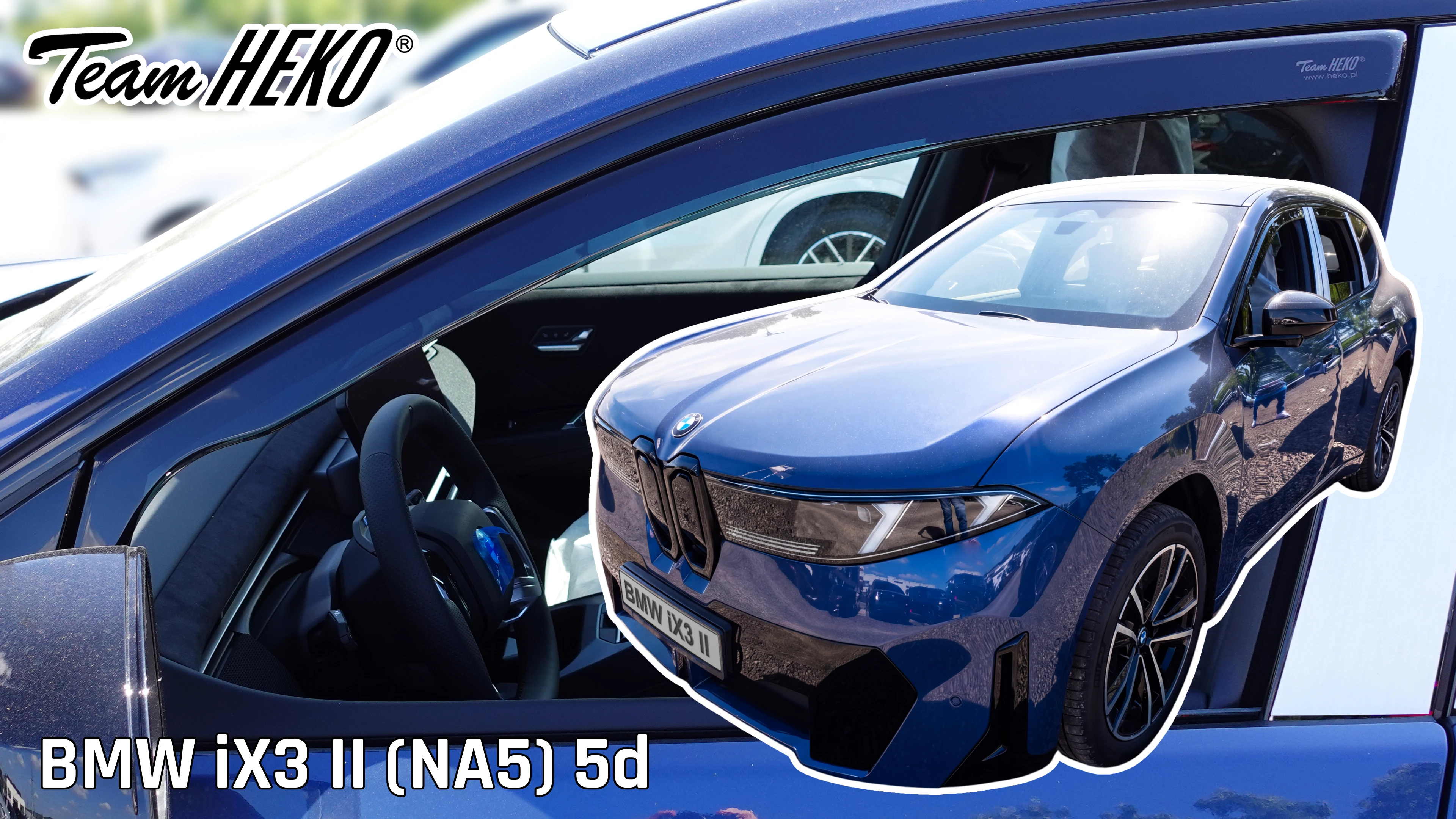 Vindavvisere BMW iX3 II (NA5) 2025 -> │ sett 2 stk.