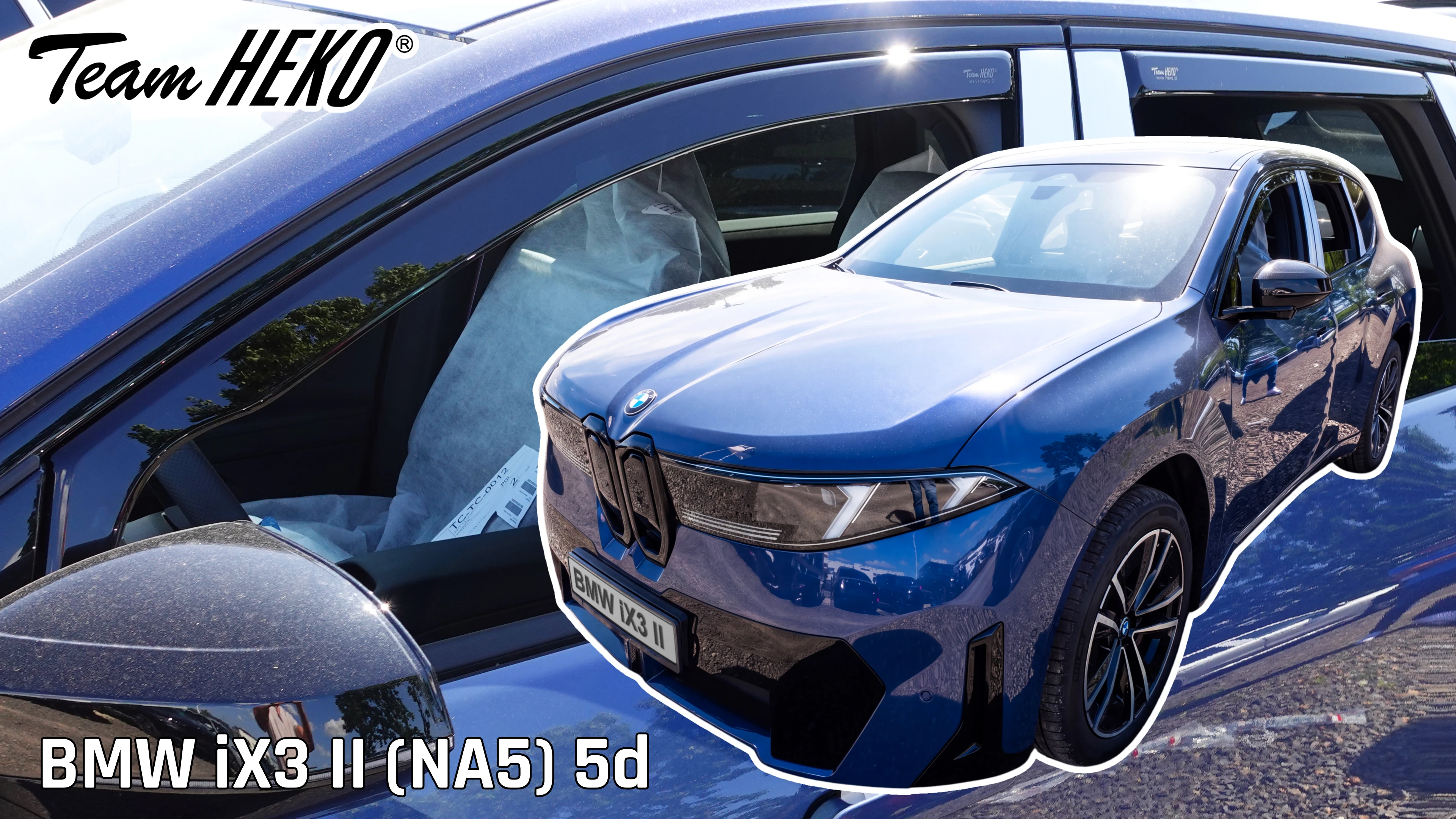 Vindavvisere BMW iX3 II (NA5) 2025 -> │ sett 4 stk.