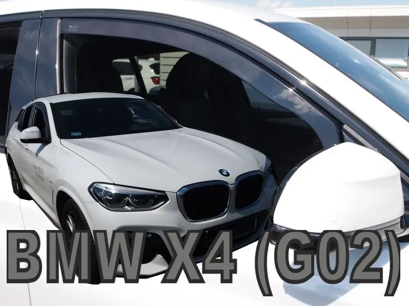 Vindavvisere BMW X4 (G02) 2018 - 2025 │ sett 2 stk.