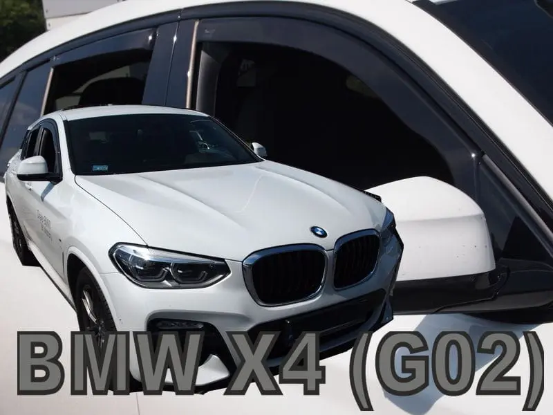 Vindavvisere BMW X4 (G02) 2018 - 2025 │ sett 4 stk.