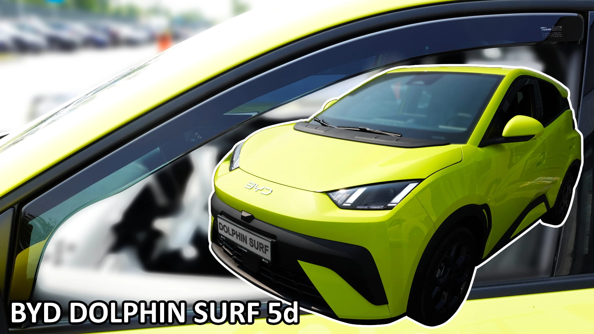 Vindavvisere BYD Dolphin 2023 ->  │ sett 2 stk.