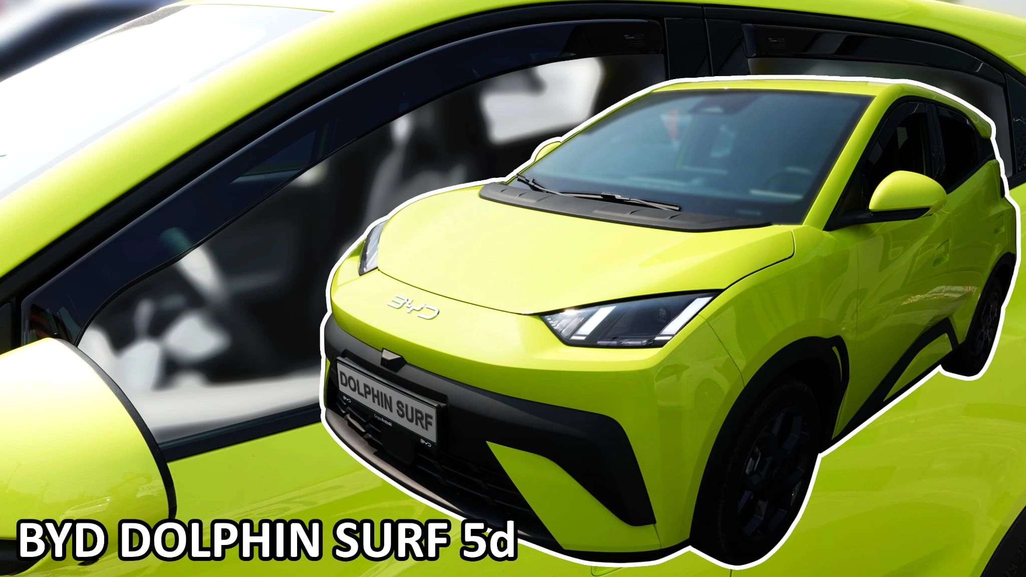 Vindavvisere BYD Dolphin 2023 ->  │ sett 4 stk.