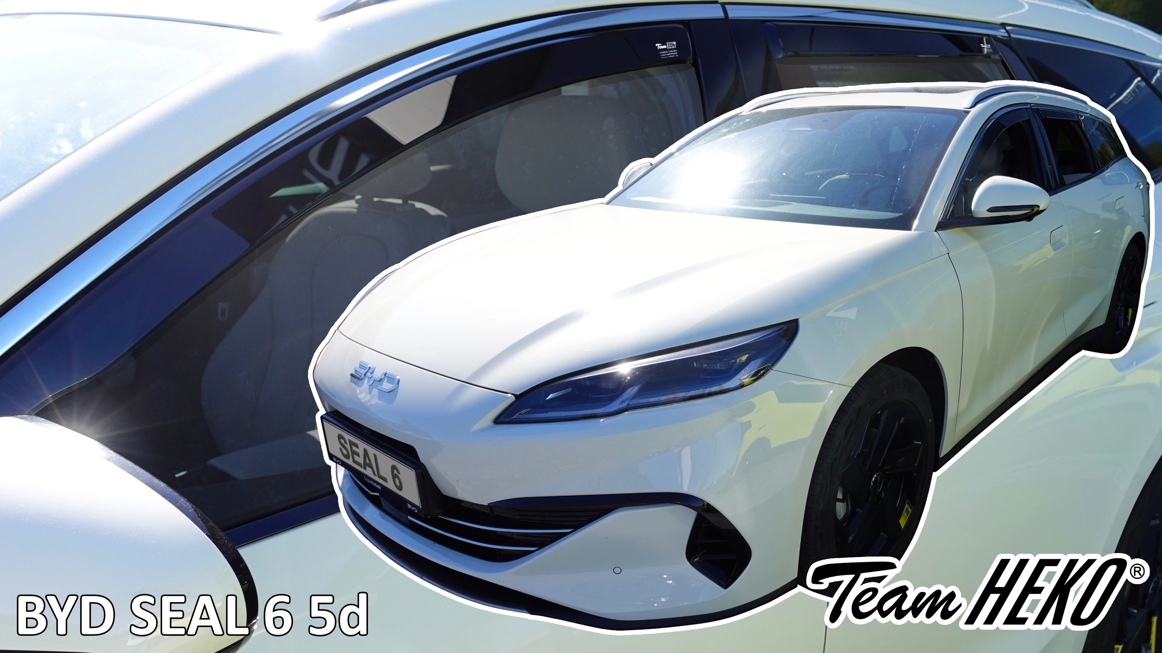 Vindavvisere BYD Seal 6 DM-i Touring 2024 -> │ sett 4 stk.
