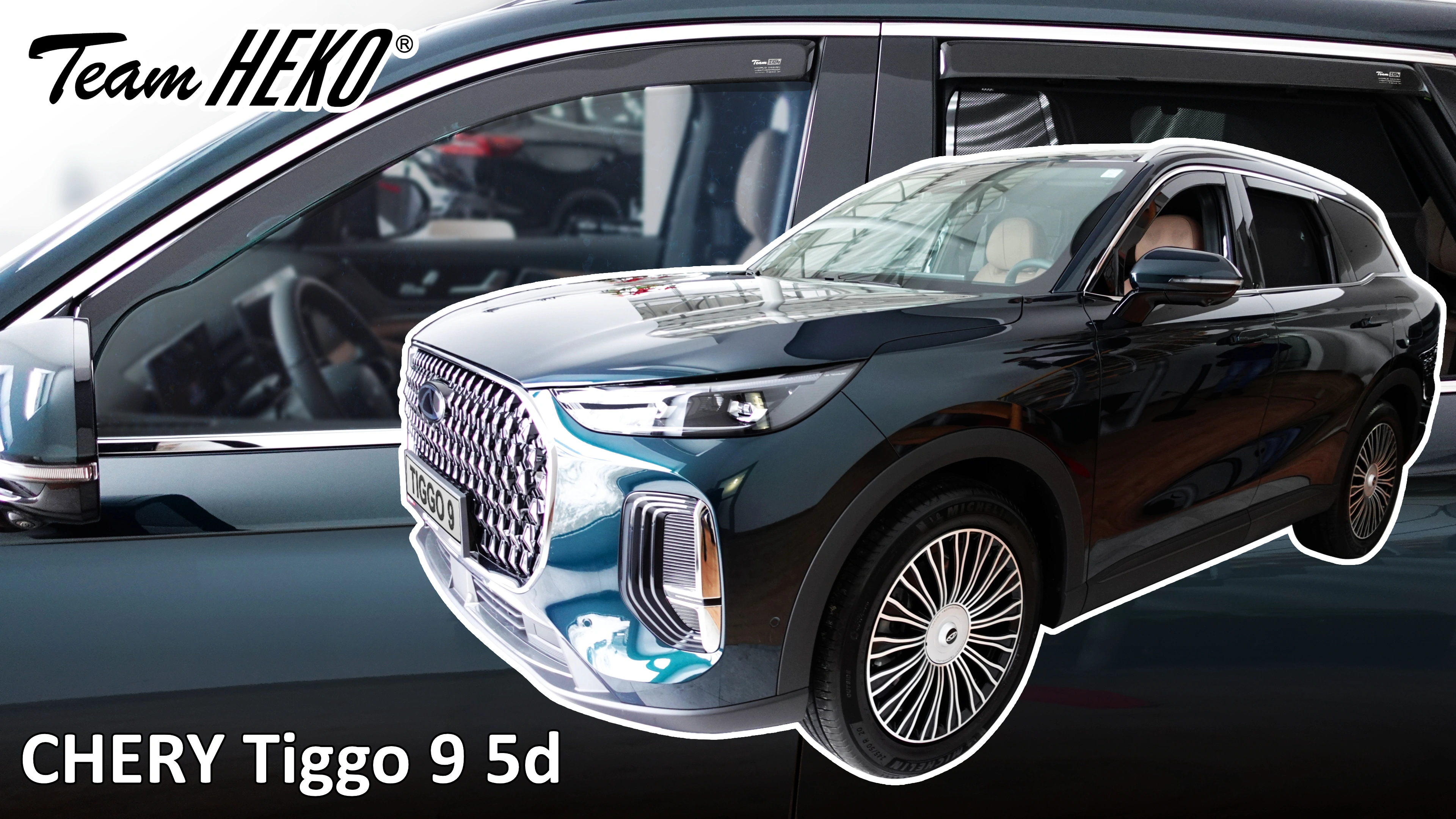 Vindavvisere Chery Tiggo 9 2023 -> │ sett 4 stk.